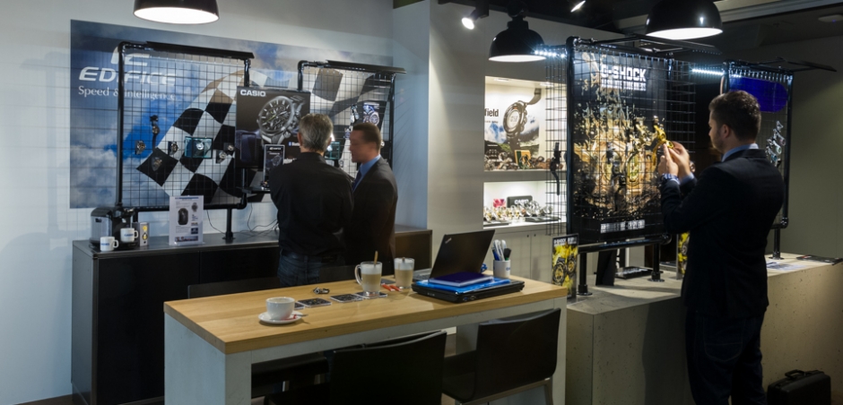 Interieur Beursstand Casio Benelux | Jewels & Watches Trade Mart Utrecht